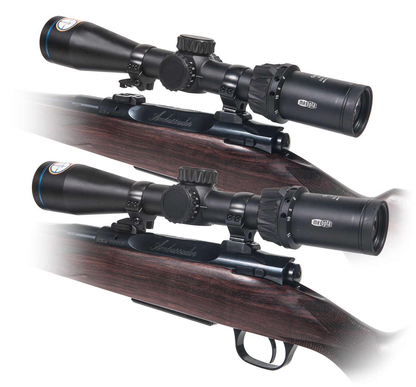 Ziegler Scope Mounts on a Schultz & Larsen Ambassador